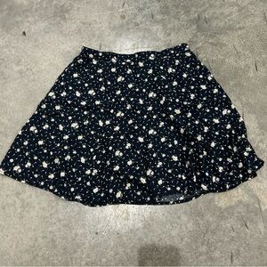 Vintage Bentley Navy Floral Skirt